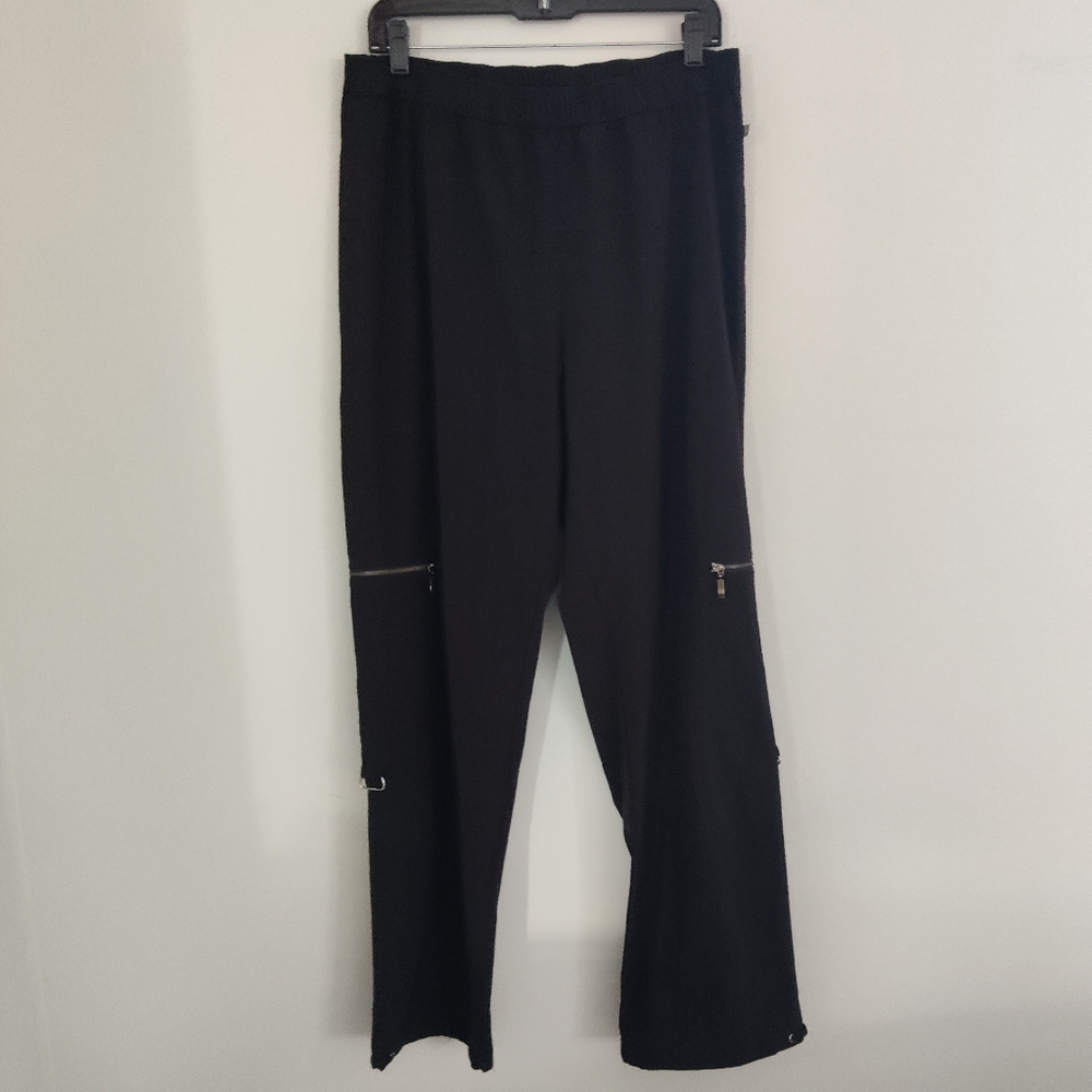 Chico's Zenergy Black Sweatpants Size 2